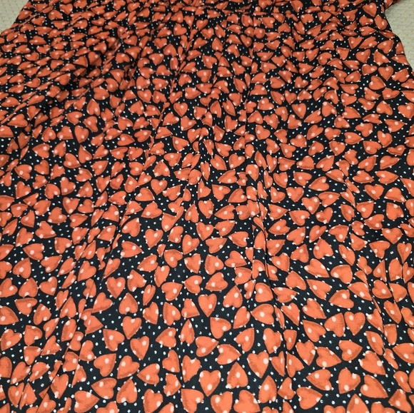 Disney Alice In Wonderland Colleen Atwood Hearts Cold Shoulder Dress Size XL - Picture 6 of 8